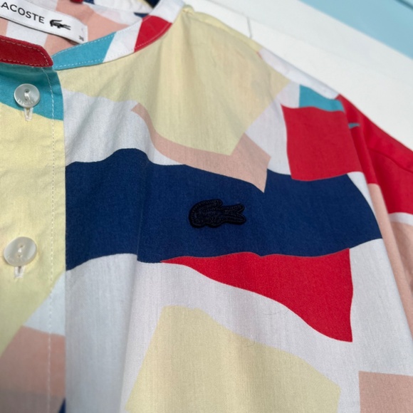 Lacoste Abstract Print Dress , 36/S - Picture 6 of 7